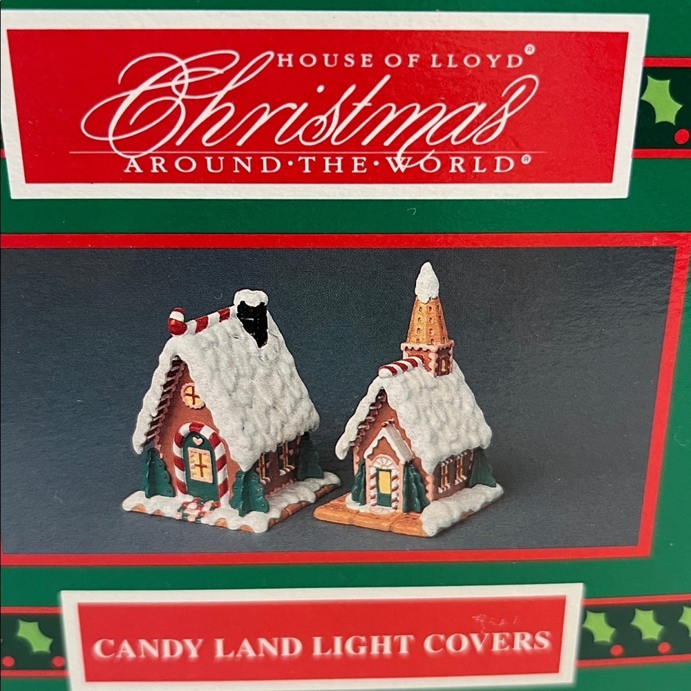 House of Lloyd Light Covers Christmas Around the World Candy Land Houses
